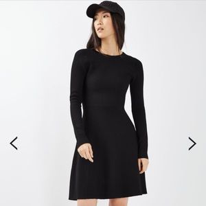 Topshop - Strap Back Fit & Flare Dress